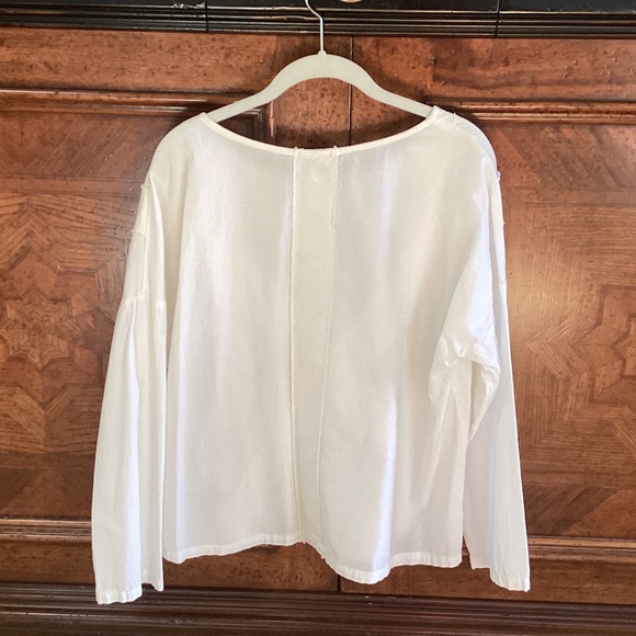 Prairie Underground white Harness Love top, Size L - Picture 2 of 3
